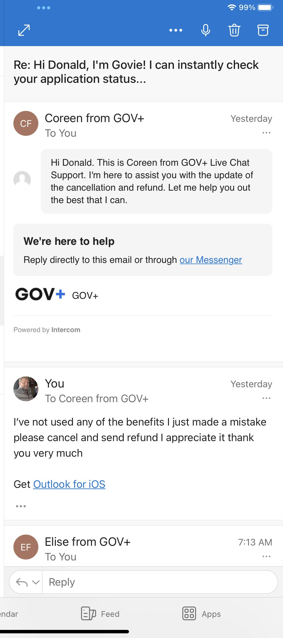 GOV+ Its a total SCAM! Beware EIN Plus LLC GOVplus.com is owned by EIN ...